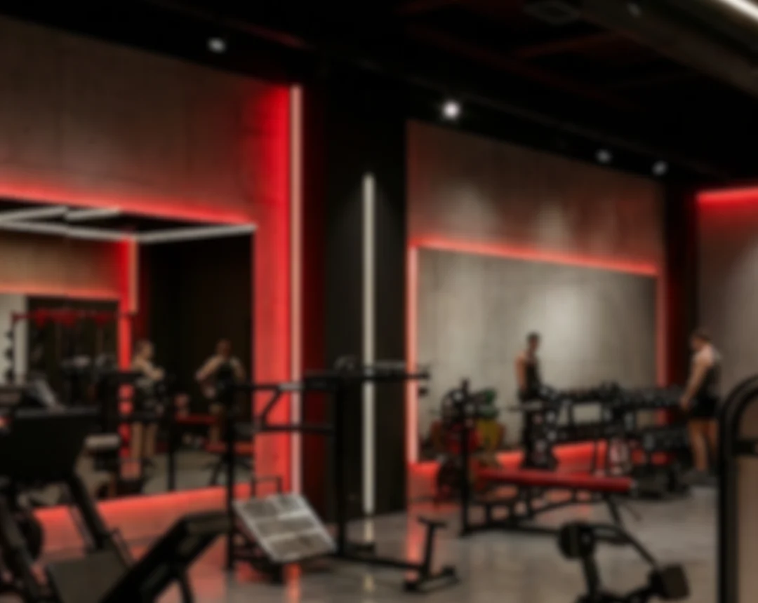 Entrenamiento en sala de musculación
